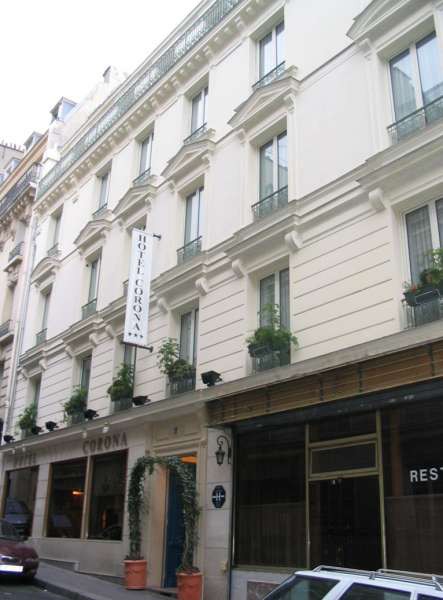 Hotel Corona Rodier Paris